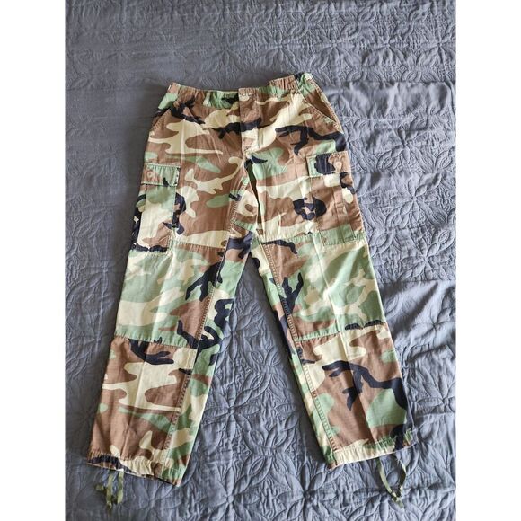 Military BDU Camo Pants - Medium Short (Waist 31-35 inches) - Picture 1 of 8